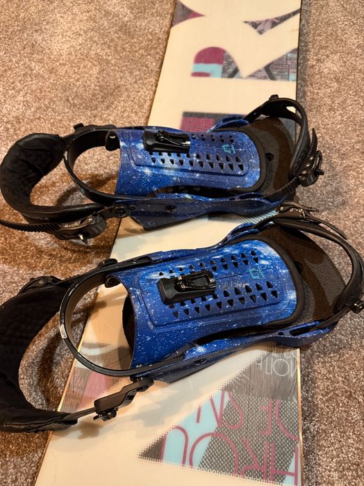 Snowboard Nitro + legături Union Force