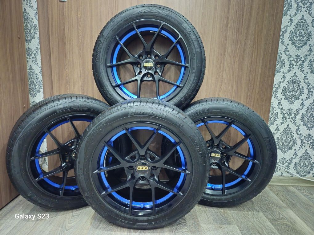 Диски BBS R15 с резиной. Торг.