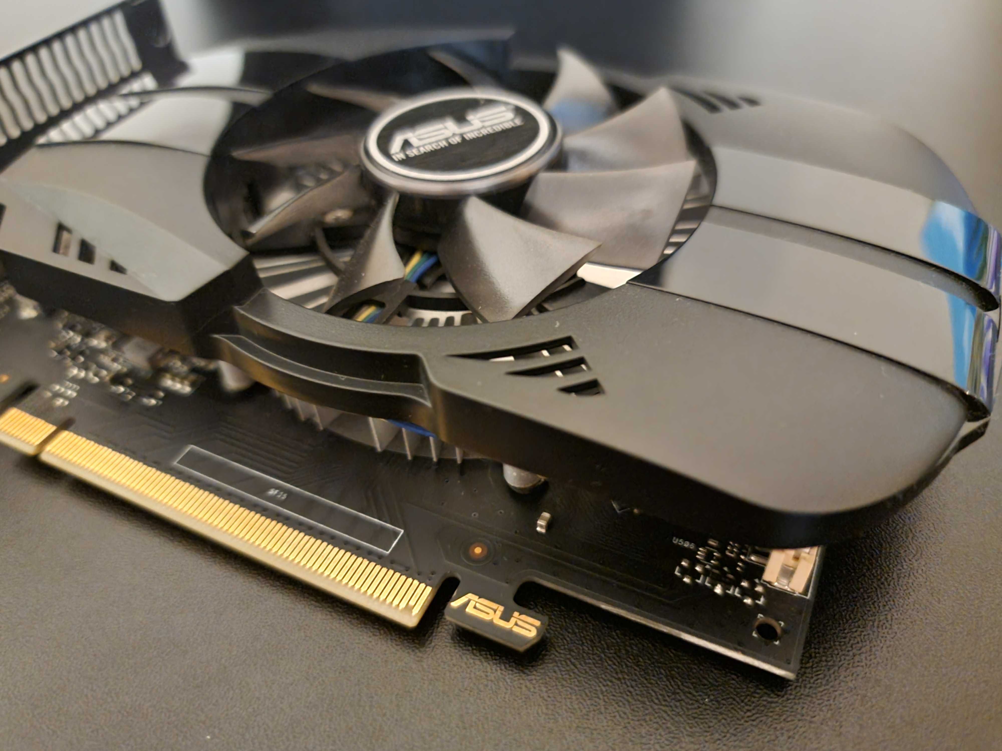 Asus GTX-1050Ti 4Gb Phoenix 128bit/GDDR5 (HDMI+DP+DVI-D)