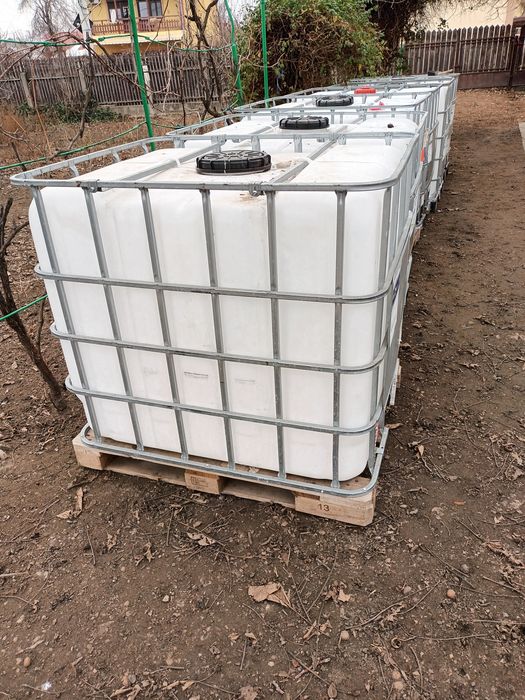 Bazin IBC 1000 litri /Cub/Butoi -plastic alimentar