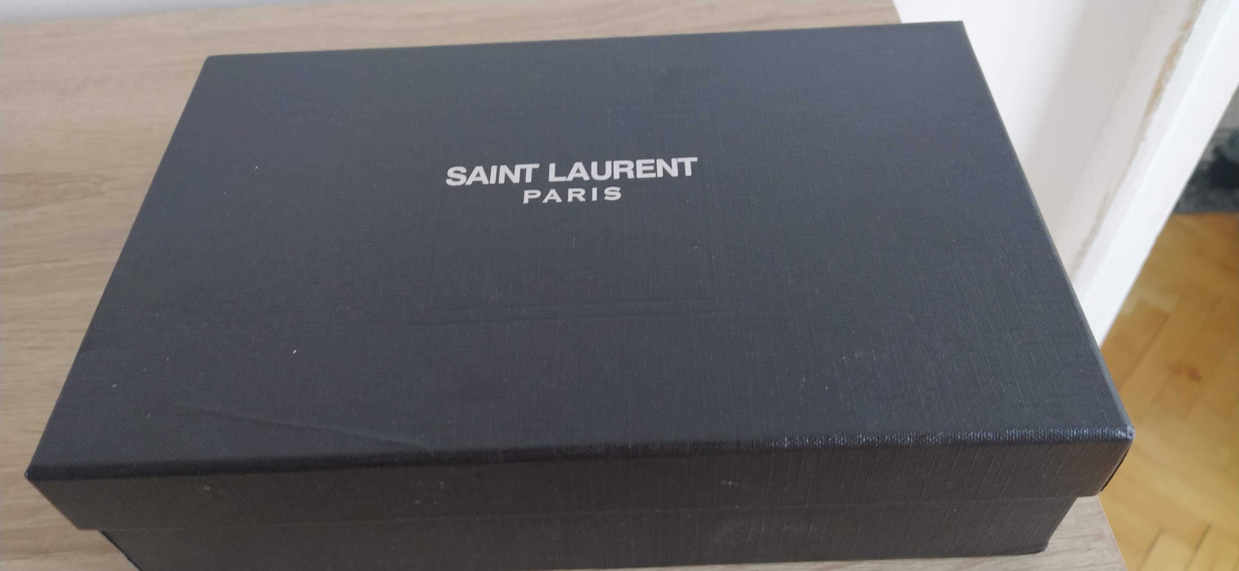 Кожена дамска чанта Saint Laurent YSL