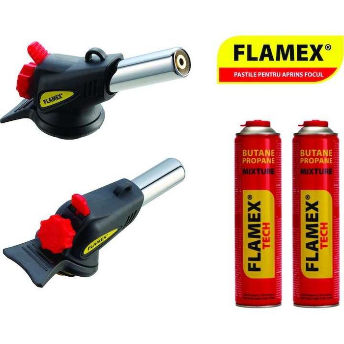 Spray gaz XXL-600ml+arzator filet.Pachet gas+cap arzator profi.Noi