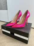 Pantofi lac, culoarea fucsia, 38, Marco Barbabella, Italia