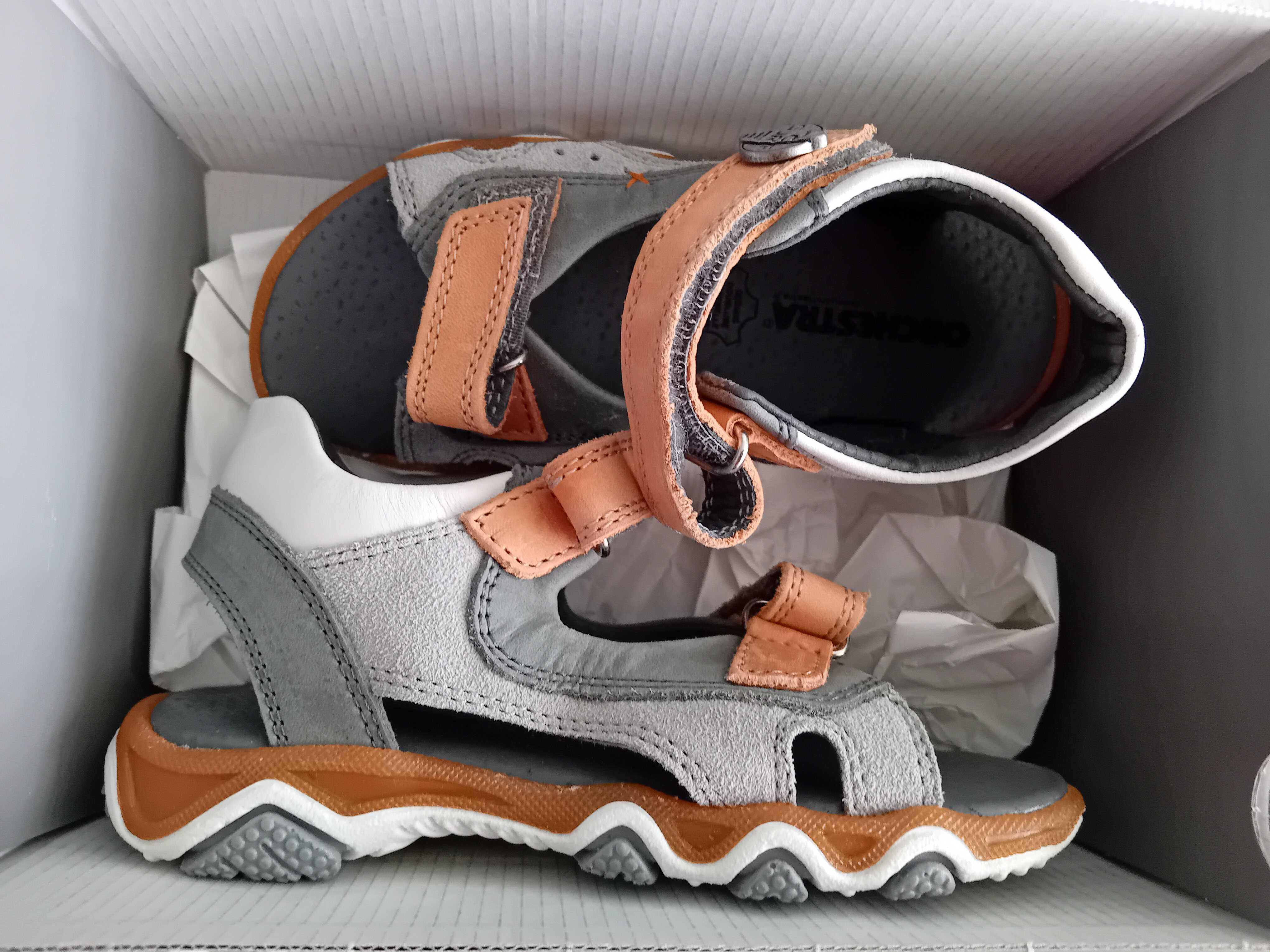 Kickers N27 естествена кожа