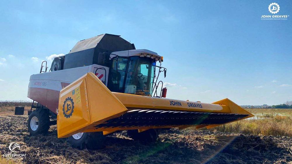 Жатки для уборки подсолнечника ЖНС-7.4 на любой комбайн