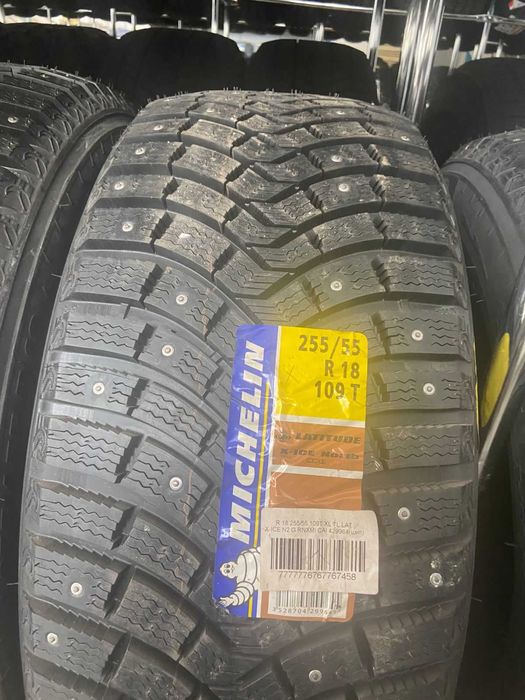Продам шины 18 255/55 новые комплект шипы и липучка