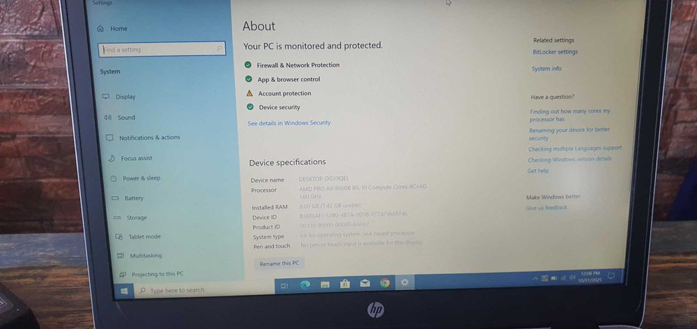 HP EliteBook 745 G3 – Business Laptop Fiabil