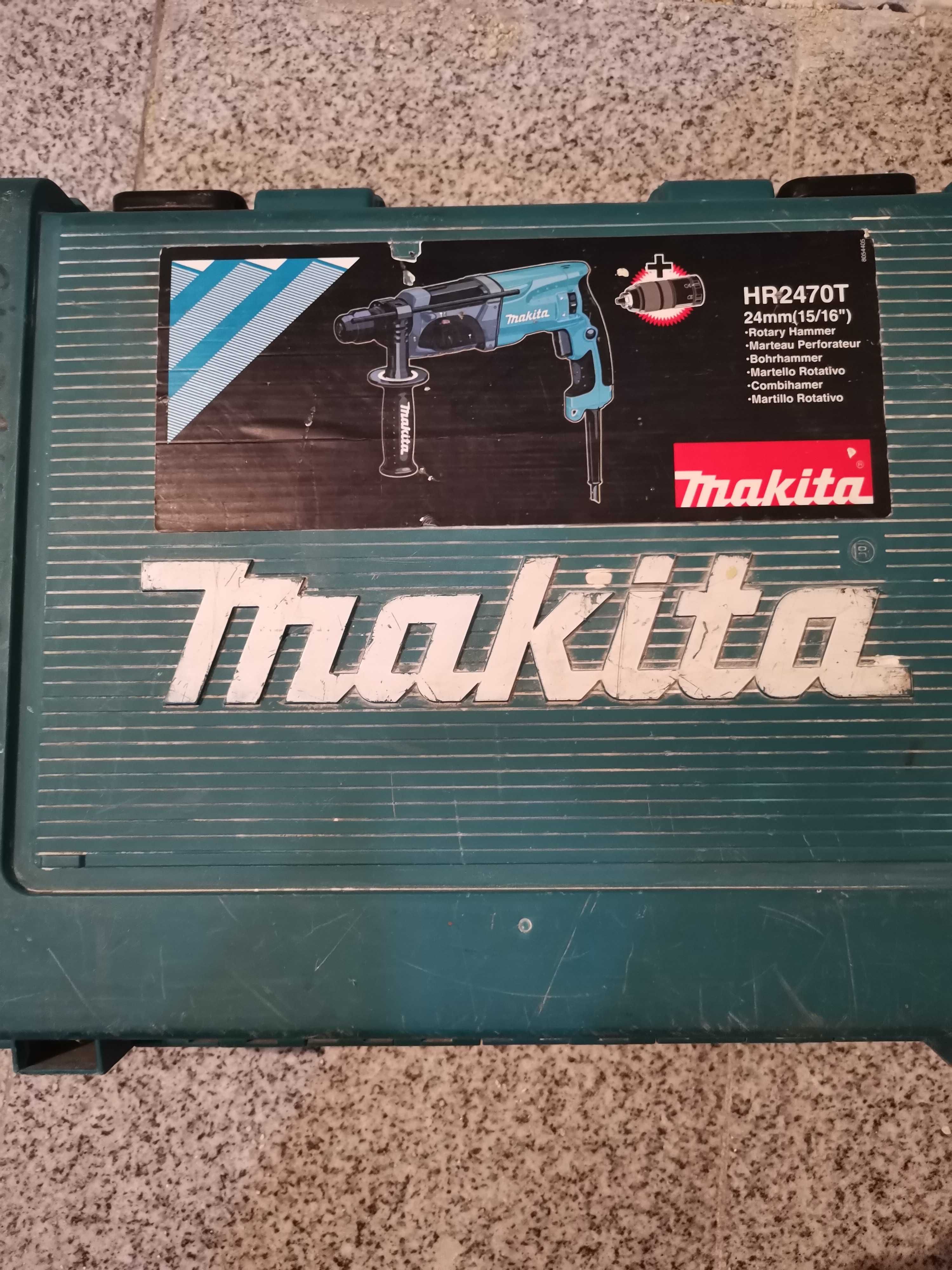 Rotopercutor Makita SDS plus model HR 2470T. Original Japan.