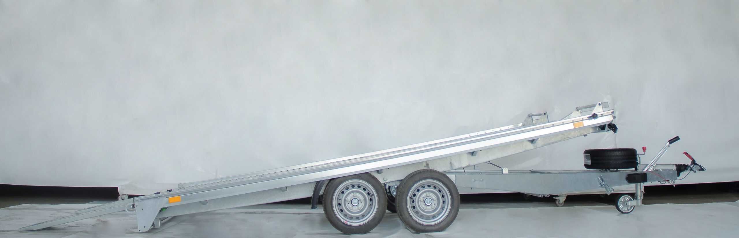Platforma transport auto , 2700 kg 400x200,fabricata in RO,BASCULABILA