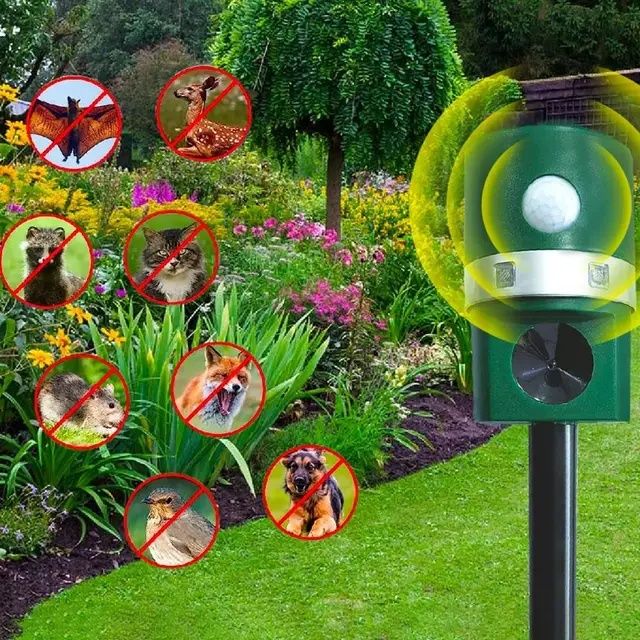 Соларен уред против къртици, змии, сляпо куче, мишки и др.