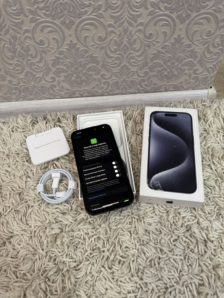 Айфон 15 Про 256 ГБ Iphone 15 Pro 88 % АКБ ВСЕ РАБОТАЕТ