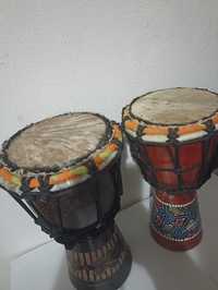 2 Tarabane tradiționale djembe