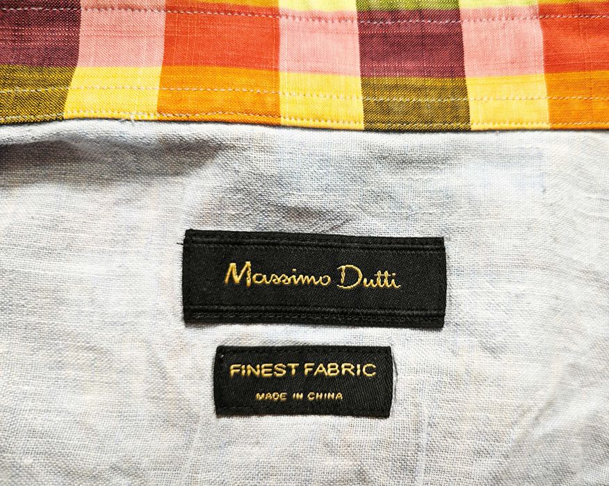 Massimo Dutti Оригинална мъжка риза размер L