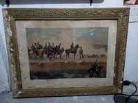 tablou 1849 generalul Bem litografie 117cm/90cm