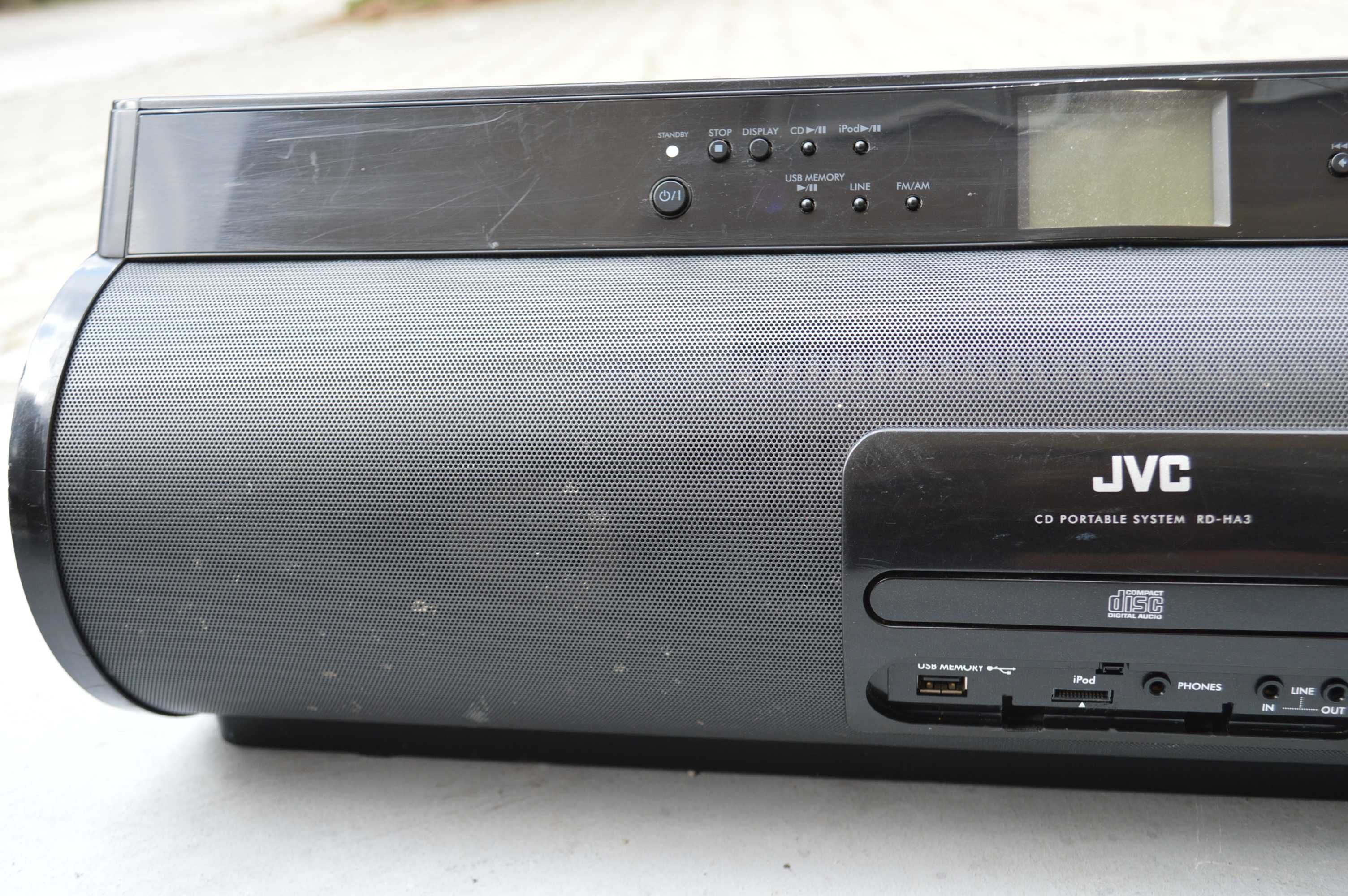 Radio cd player MP3 Portabil JVC RD HA 3 B