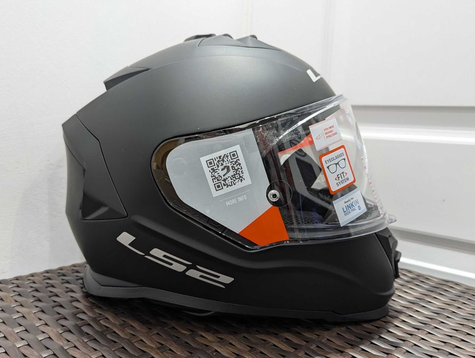 Casca moto LS2 Storm II, marime S si M + pinlock, cu ochelari de soare