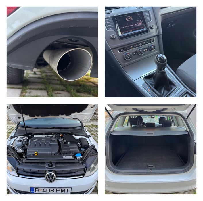 Vw Golf 7 1.6TDI Bluemotion achizitionat de nou reprezentanta Porsche