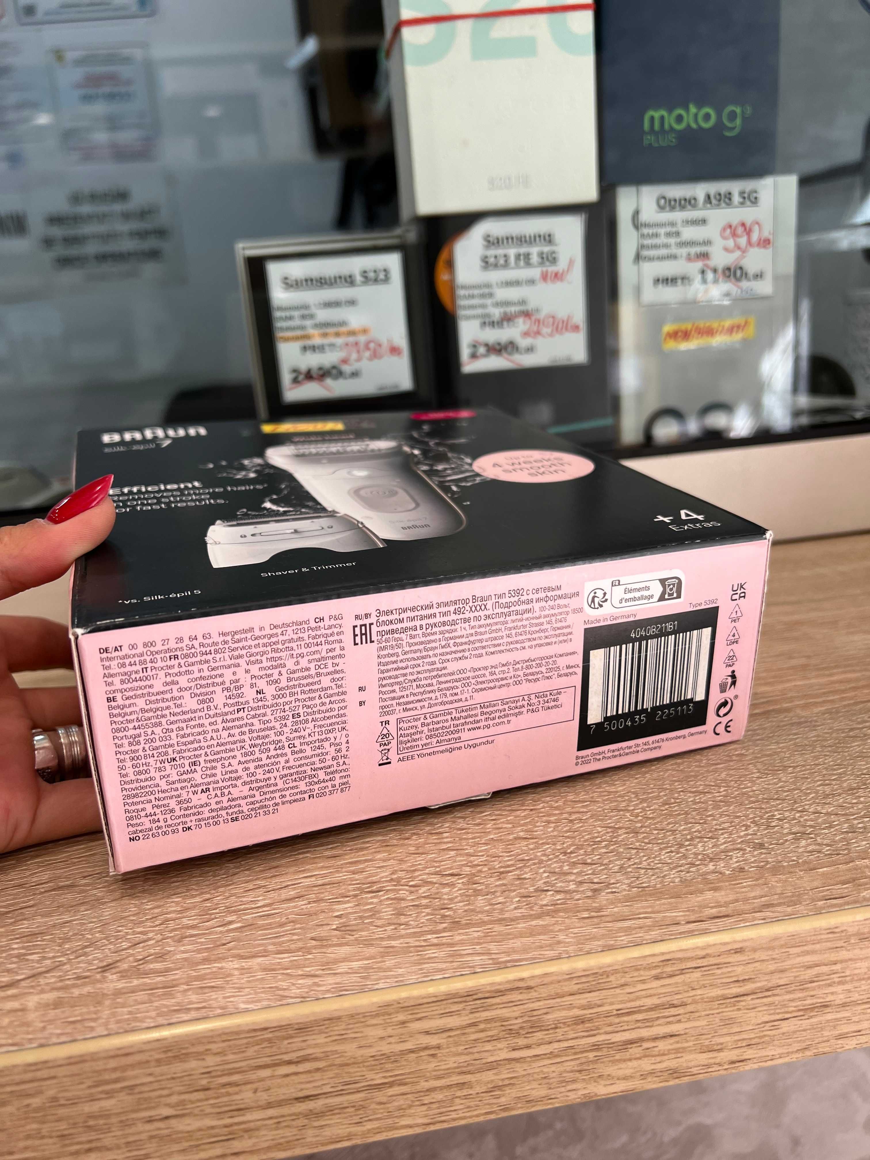 Epilator Braun Slik-epil 7, NOU!
