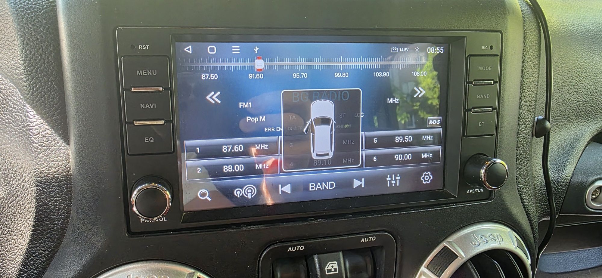 Мултимедия за Jeep Wrangler, Compass 4GB/64GB