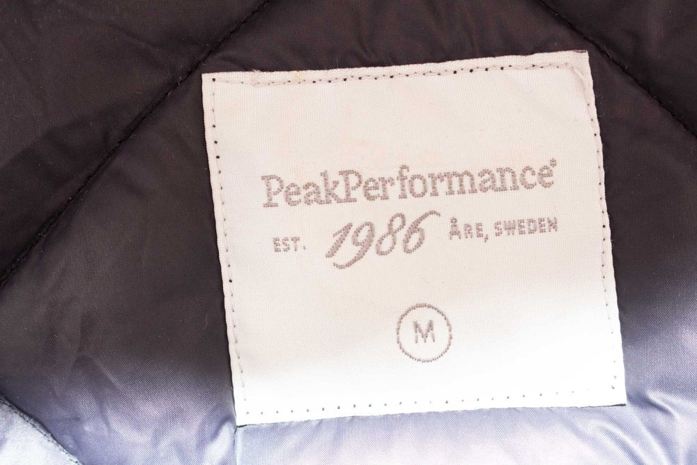 Peak Performance оригинално дамско яке гъши пух черно пухено есенно М