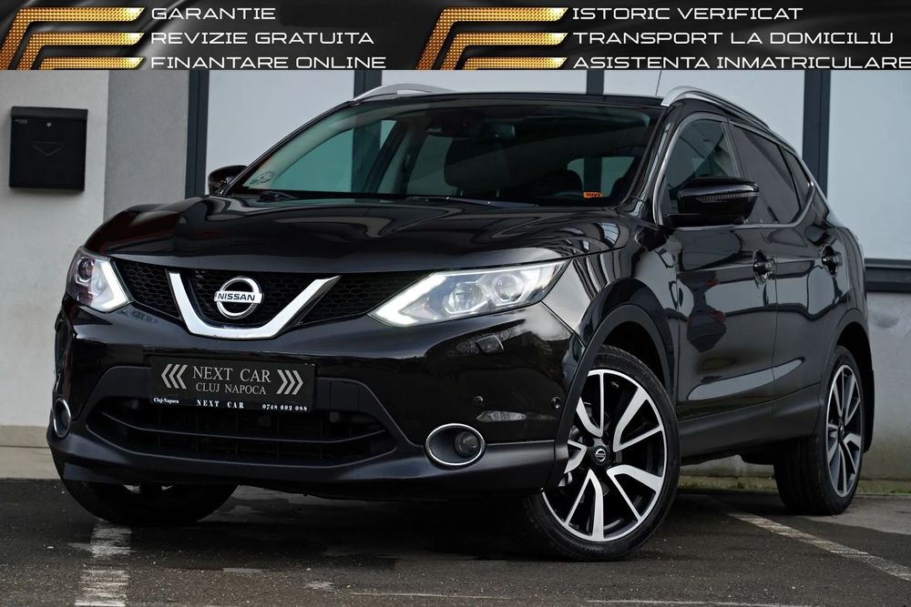 Nissan Qashqai GARANTIE*RATE*Automata*Tekna Plus*Piele*Panorama*Camere 360*Full Extra