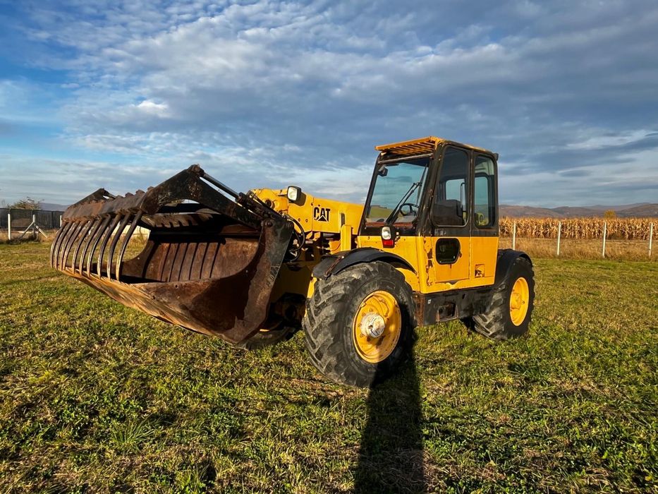 Telescopit Caterpillar Th62 (Manitou Merlo jcb) incarcator frontal