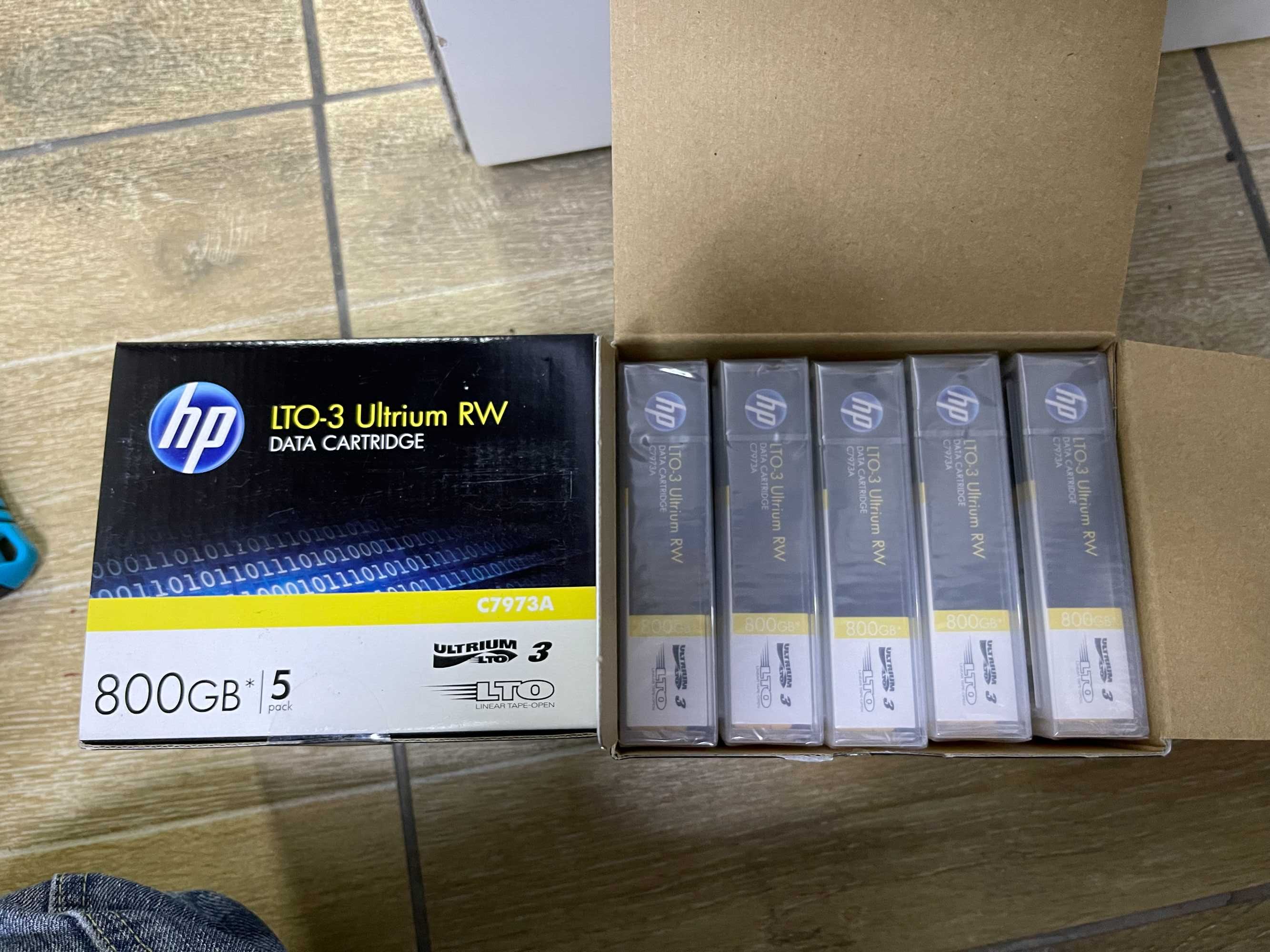 Катридж HP C7973A LTO3 Ultrium 800GB RW Data Cartridge