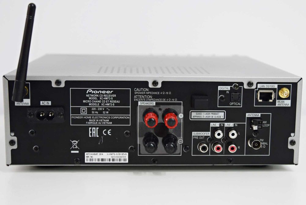 Amplificator Pioneer XC-HM72-S, CD Player, USB, Bluetooth