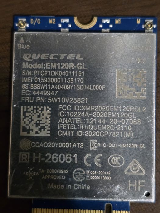 Modul modem Fibocom L830-EB L850-GL Sierra EM7455 Quectel EM-120R-GL