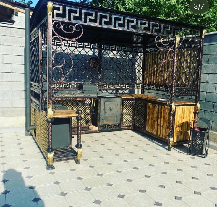 Мангал ошак зона барбекью