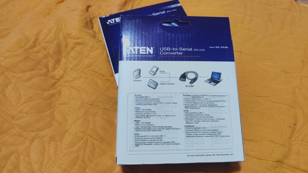 Преход USB RS232