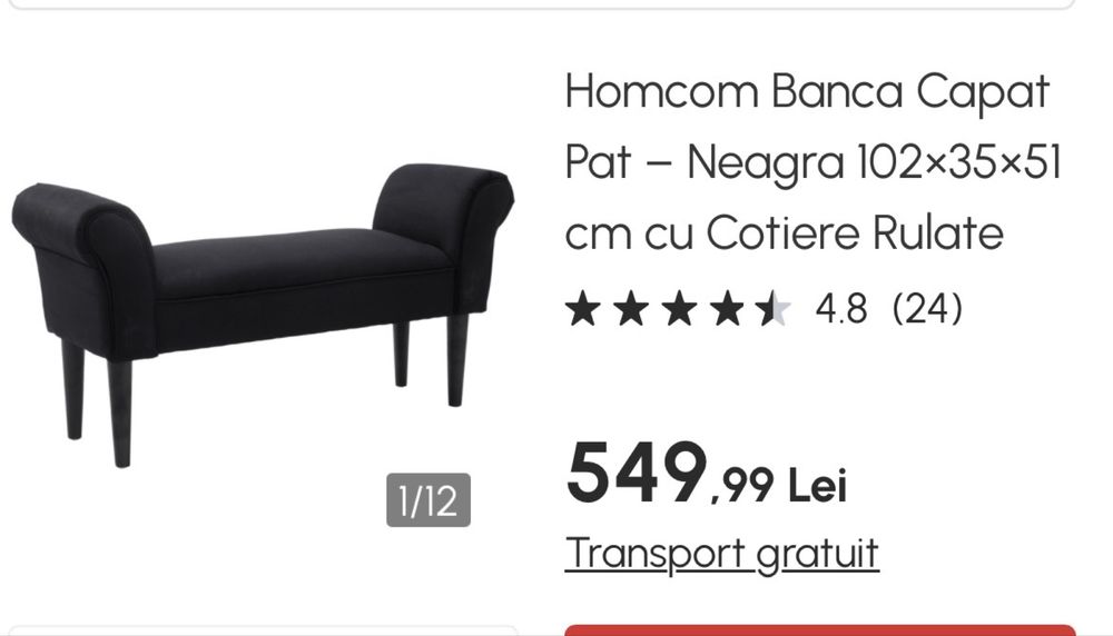 Vand banca tapitata / nu livrez prin olx/fara link-uri fantoma