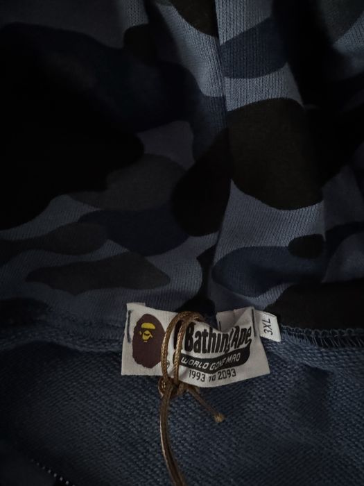 Тъмно синьо Babe zip hoodie