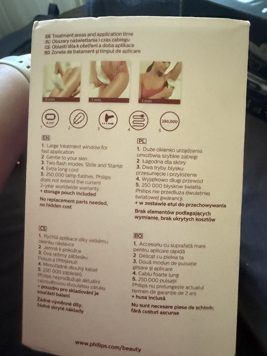 Epilator Philips Lumea