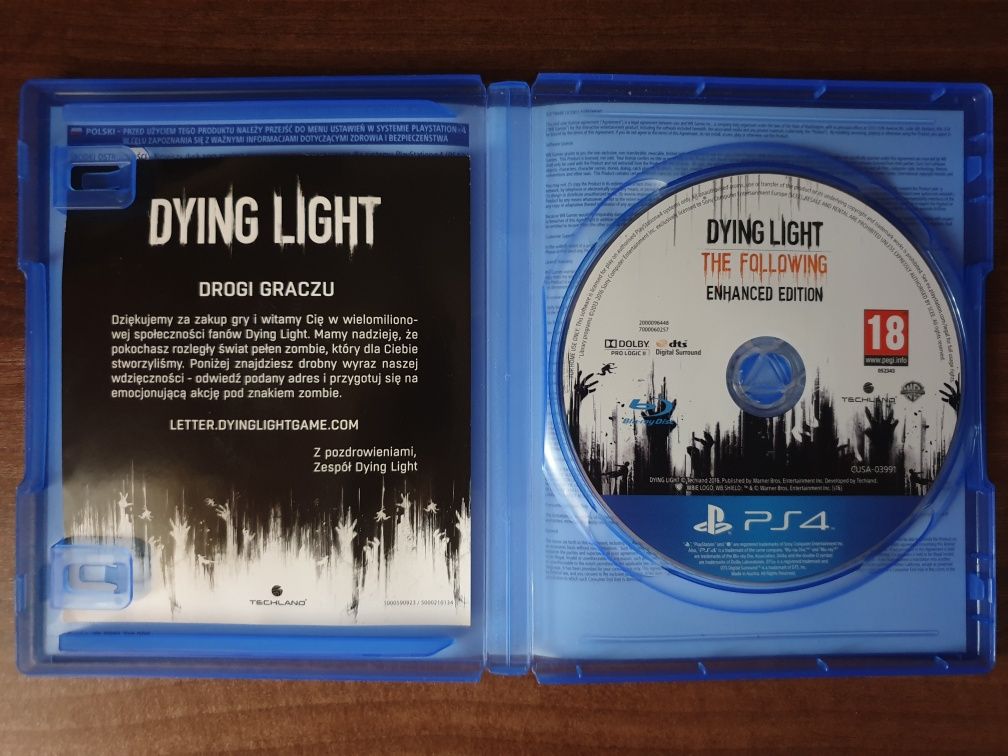 Dying Light Enhanced Edition PS4/Playstation 4