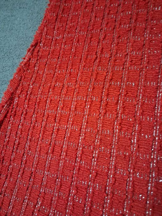 Rochita rosie tricotata H&M masura 128