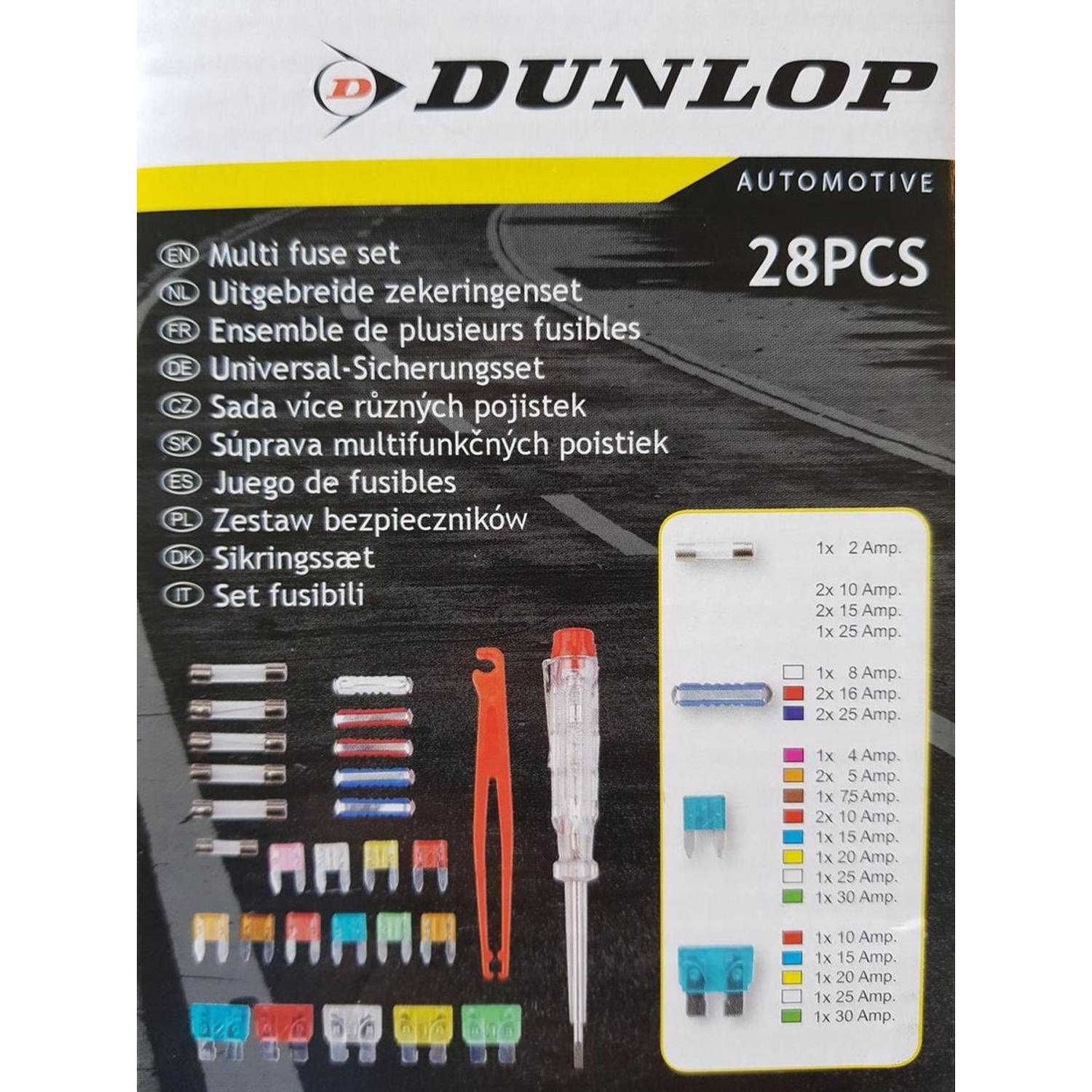 предпазители Dunlop с отвертка и пинсета, 28 части, Белгия