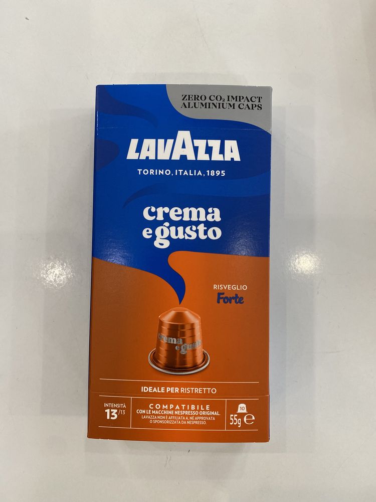 Кафе капсули неспресо nespresso lavazza лаваца 80бр.и 10бр. Алуминиеви