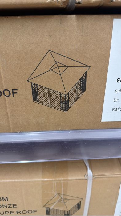 Vand pavilion 3x3x2.2 metri nou in cutie