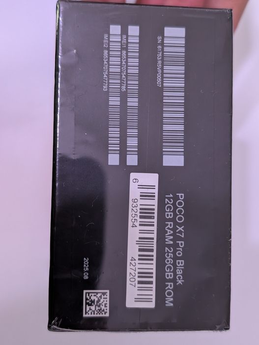 Poco X7 Pro 8/12 GB ROM - 256 GB RAM