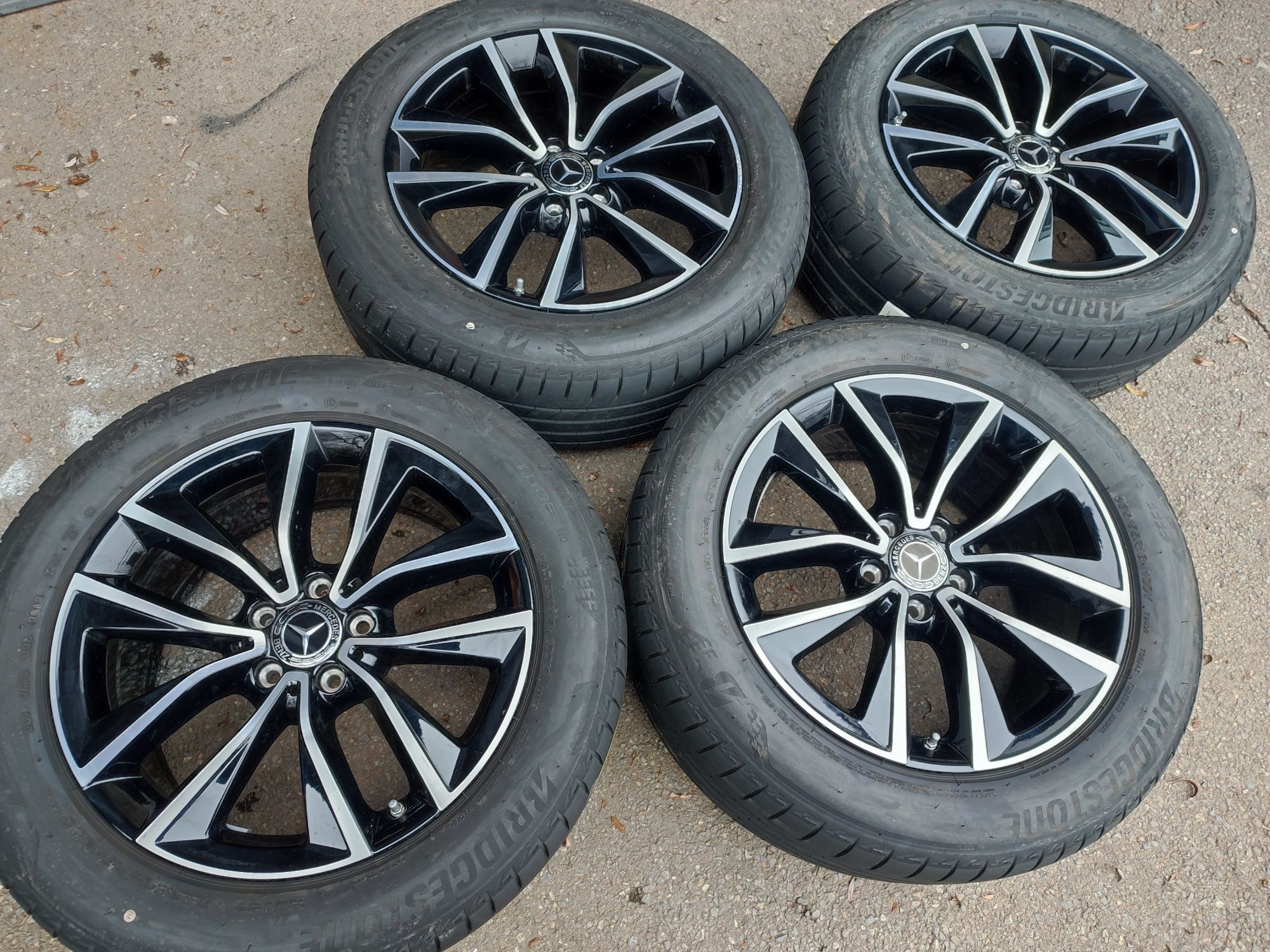 18" оригинални алуминиеви джанти с гуми за Mercedes S223/222/E class.