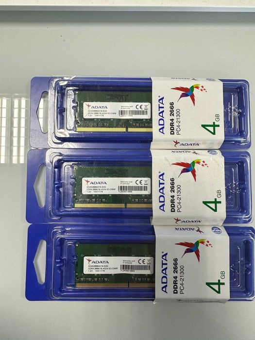 рам памет Adata DDR4 2666 4gb PC4 21300 SO-DIMM