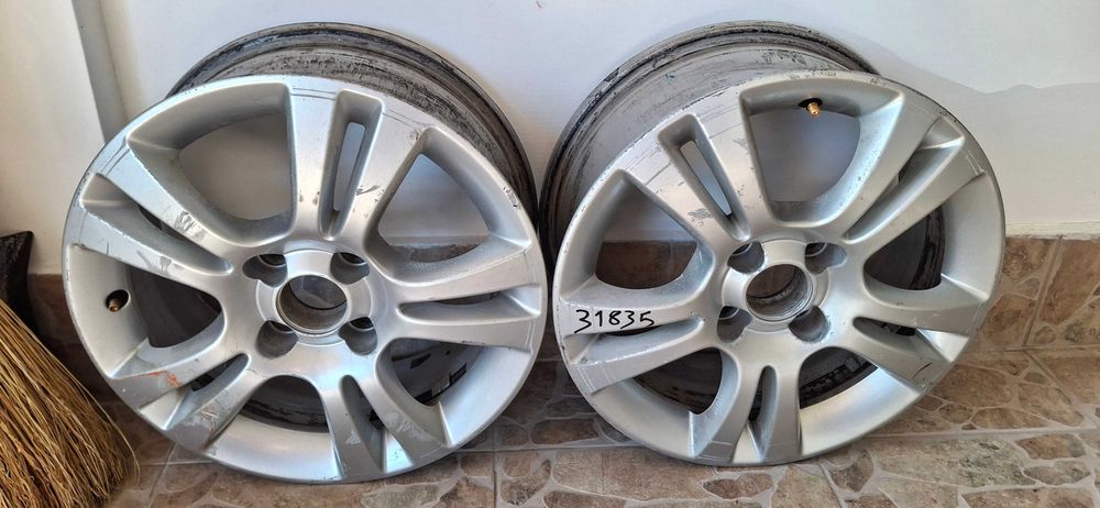 2бр. алуминиеви джанти 15 инча за опел корса Д/Е