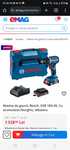 Masina de gaurit, Bosch, GSR 18V-45, Cu acumulator/burghiu, Albastru