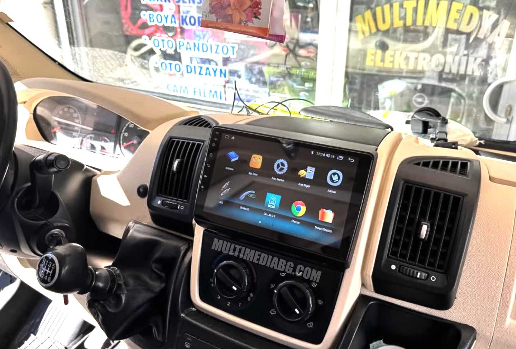 Fiat Ducato  Jumper Boxer 2006 - 2022 Мултимедия Навигация Android