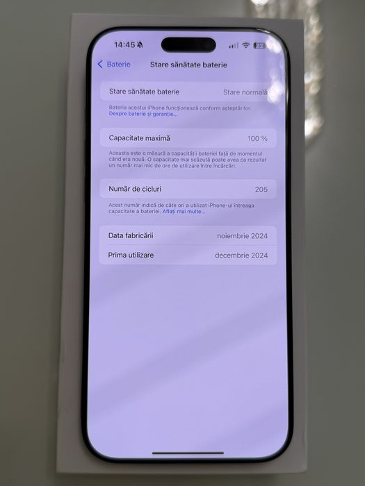 Iphone 16 Pro Max negru 512 GB