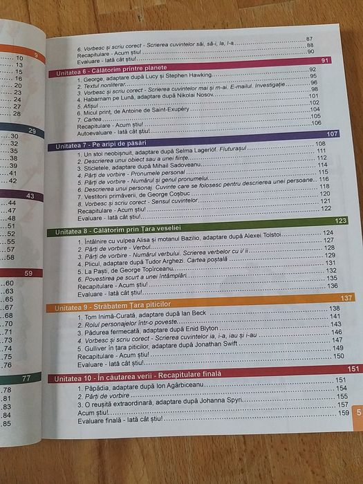 4 Carți si caiete de lucru clasa 3 , română si matematica