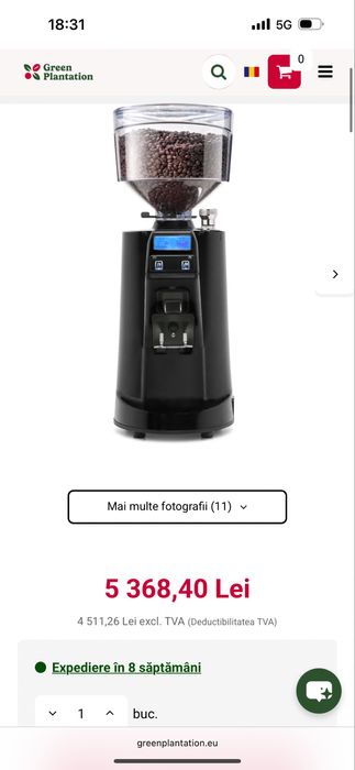 Rasnita Nuova Simonelli profesionala