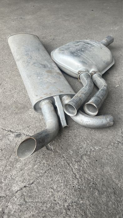 Глушитель задний част 124  кузов универсал