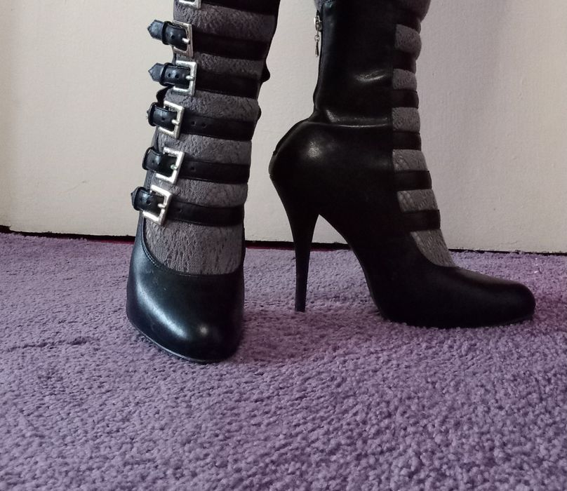 Ghete sexy toc mar 38